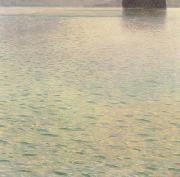 Gustav Klimt Island in Lake Atter (mk20) oil painting artist